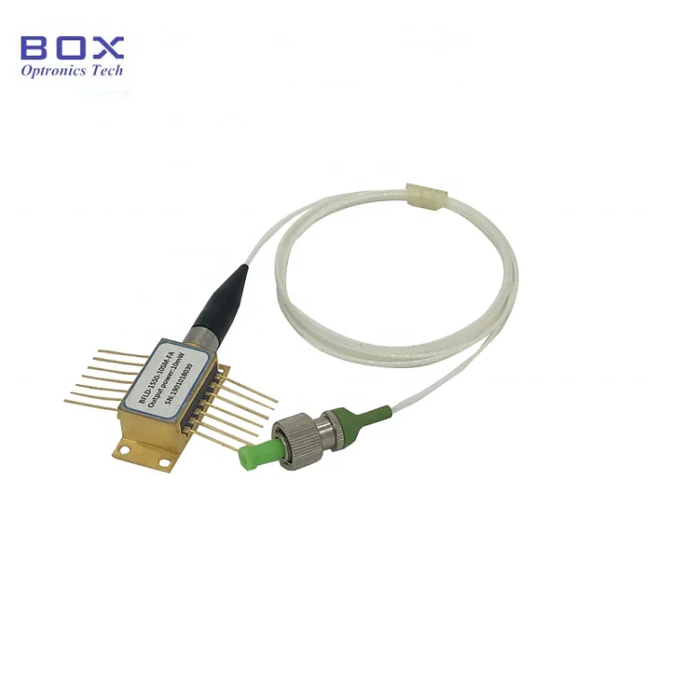 1550nm 100MW 100 kHz kitsas liinilaius DFB laserdiood BTF SM/PM kiududega