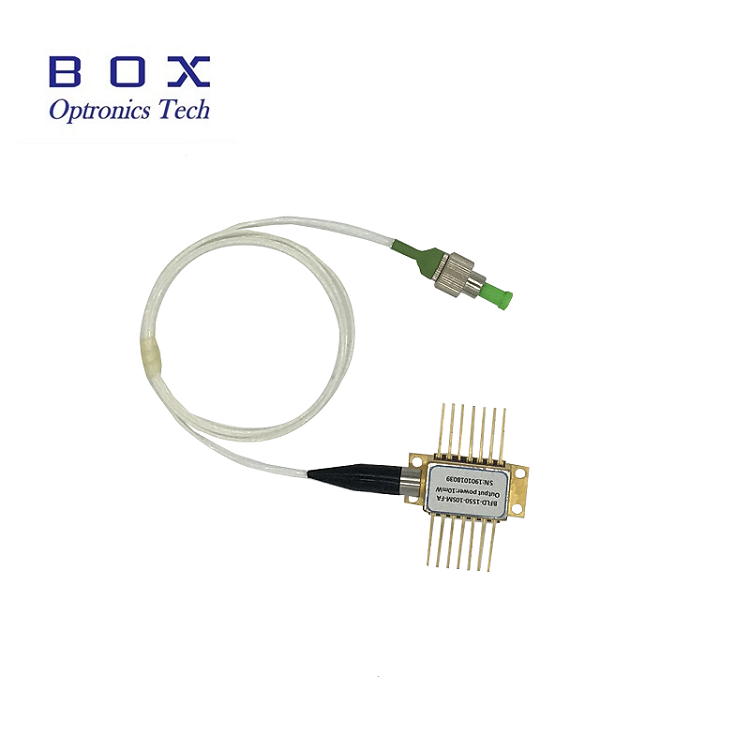 660nm 30mW FP Fiber Coupler laserdiood